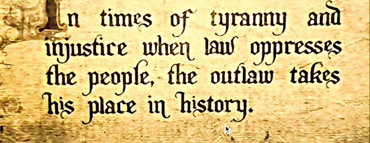 This was removed from Robin Hood by Netflix in the States...dark times indeed