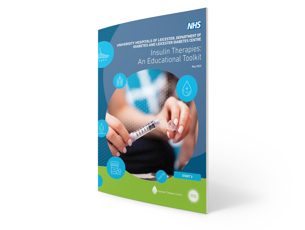 Just launched!

The updated Insulin Education Toolkit 2025 from the Leicester Diabetes Centre is now available.

· Aligned with current NICE guidance
· Covers insulin types, regimens, safety, tech &amp; more

👉leicesterdiabetescentre.org.uk/news-blog/upda…

#DiabetesCare #Insulin #DiabetesEducation