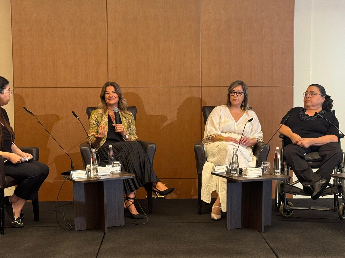 During ABAAD’s launching of “The Power of Advocacy” and “Community Movement Building” tools, where Mrs. Joelle Aboufarhat joined the panel to highlight the critical role of women-led alliances in driving grassroots change and standing up to discrimination and injustice.