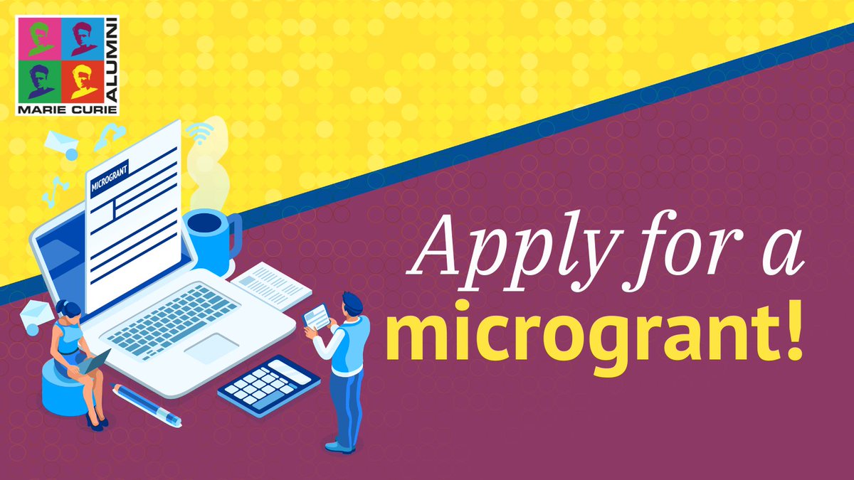 General Microgrants available for our members!

Don’t miss the opportunity to apply for financial support to participate in different activities and boost your professional growth!

ℹ️ Learn more and submit your application: mariecuriealumni.eu/mcaa-general-m…
