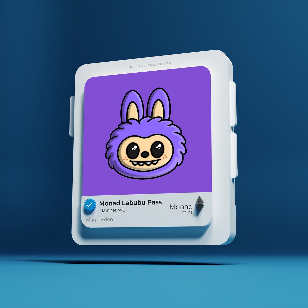 TESTNET MINT INFORMATION

MINT DATE - August 2nd, 3 PM UTC
Supply - 500
WL - FREE
Launchpad - Magic Eden

Form 🔗 forms.gle/119vFaeHmQ1EjD…

Note: Apply to this form to become eligible for the Monad Labubu Pass mint, form may close at any moment. Be quick!