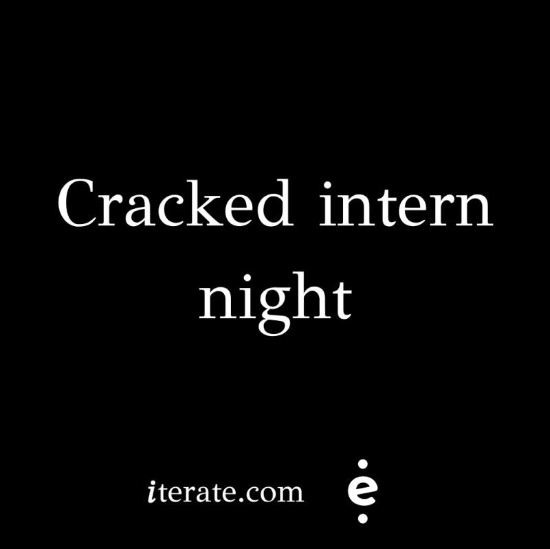 If you’re an intern, founder or cracked dev we’re hosting an event with <a href="/iterate/">iterate</a> on the 9th of August 🫡

Come &amp; hang out!
