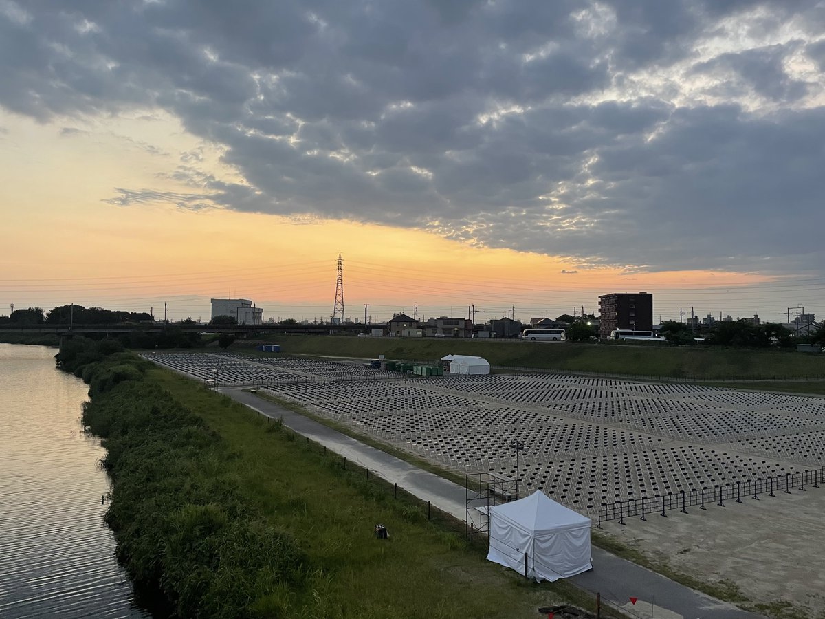 たまにはサイクリングもいいねぇ
気になっていた行き止まり
花火大会の準備も着々と進んでいますな