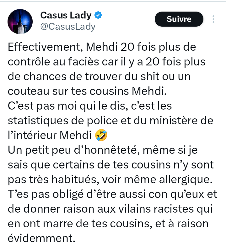 aucuneidee54's tweet photo. @ZeratoR Et tu veux que on face un don à des gens comme elle ? https://t.co/ugx5GirgL3
