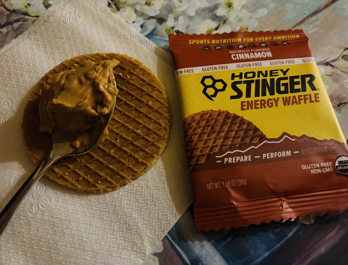 HenryHoward (@henryhoward) on Twitter photo Good snack as I woke up, body still needs all the carbs after last weekend’s race.
And that’s how I do a special #waffleWednesday, a <a href="/HoneyStinger/">Honey Stinger</a> gluten free waffle and peanut butter. Yum!
#honeystingerhive Good snack as I woke up, body still needs all the carbs after last weekend’s race.
And that’s how I do a special #waffleWednesday, a <a href="/HoneyStinger/">Honey Stinger</a> gluten free waffle and peanut butter. Yum!
#honeystingerhive