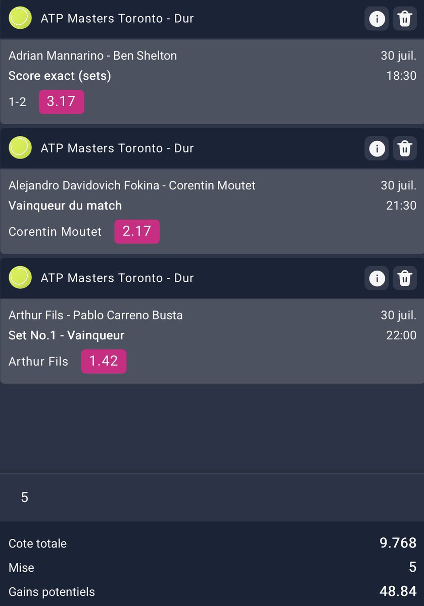 Combi tennis 100% 🐓 

Ça passe selon toi ?