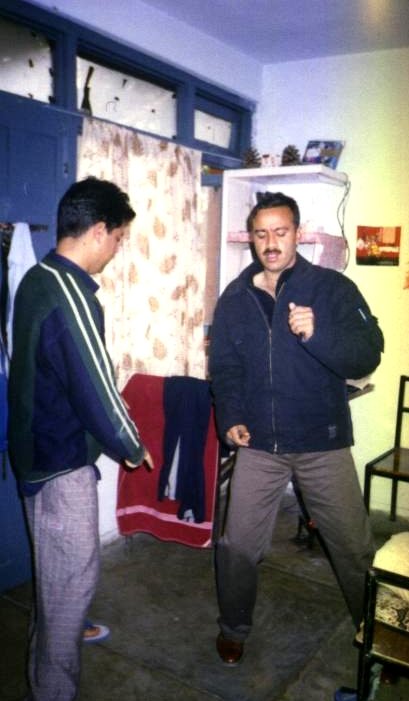 When nights used to be young and days energetic. Hitting the floor was need of the hour. The adrenaline rush was atop. #uhf_nauni . With afaq wani crica 2002. Himachal Pradesh #hostel_life