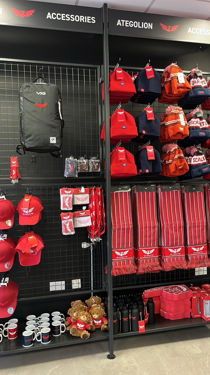 New shop looking great, fully stocked to get everyone ready for the new season! Hawaiian theme for Northampton anyone?