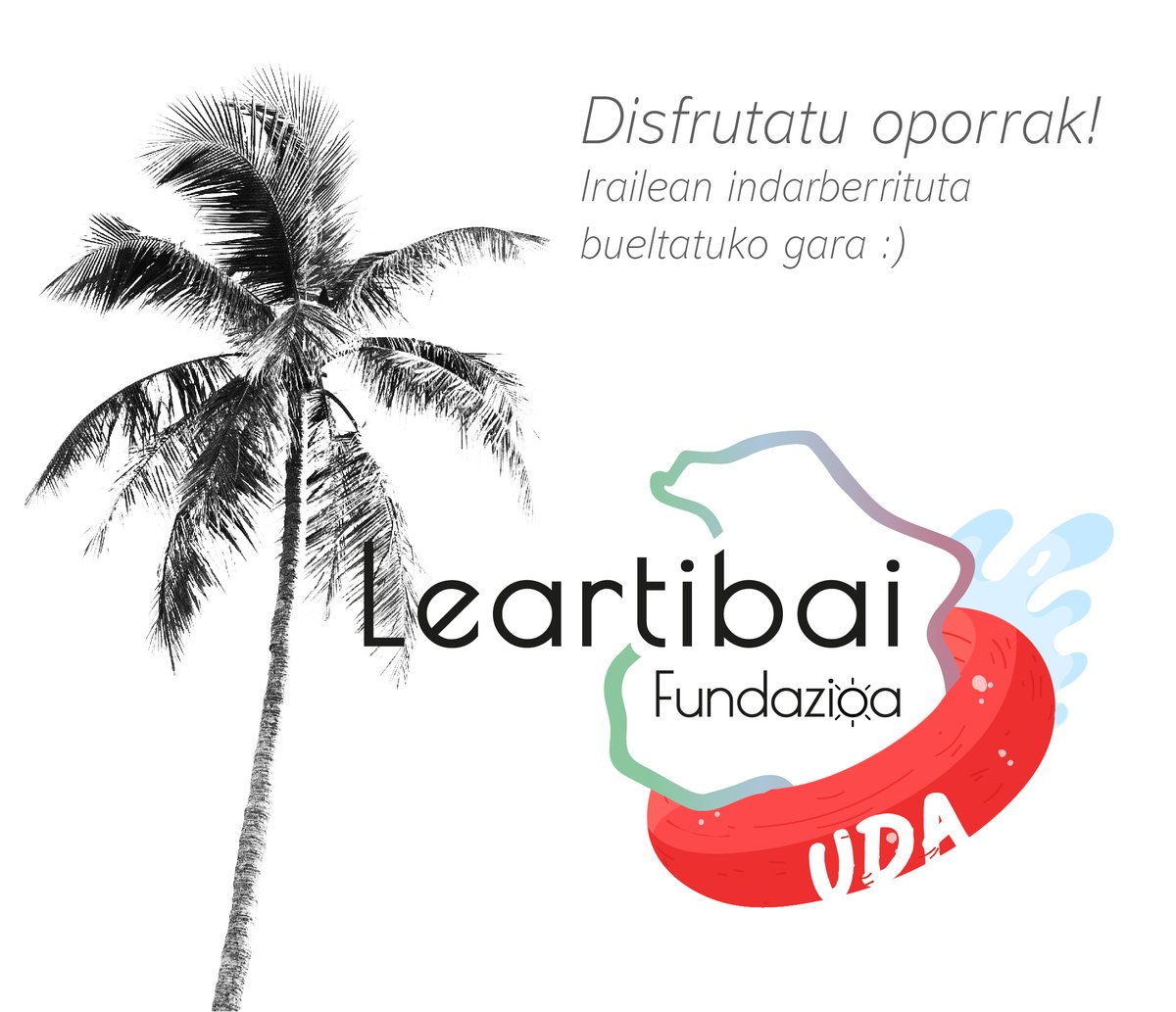 Disfrutatu oporrak! 😎