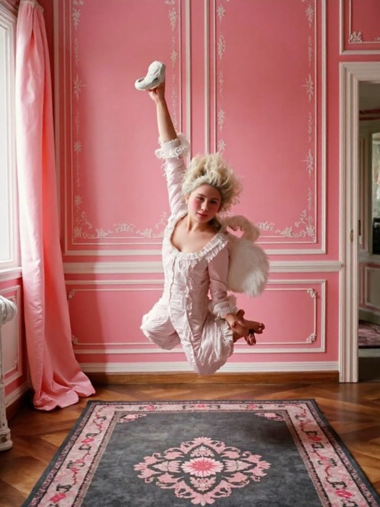 UncomfortLogic's tweet photo. #ai #aiArt #aiArtWork #cupid #Gucci #fluffy #pinkwall #vintagecarpet #pinkdetails #fashion #details #style https://t.co/h6ysN1tf21