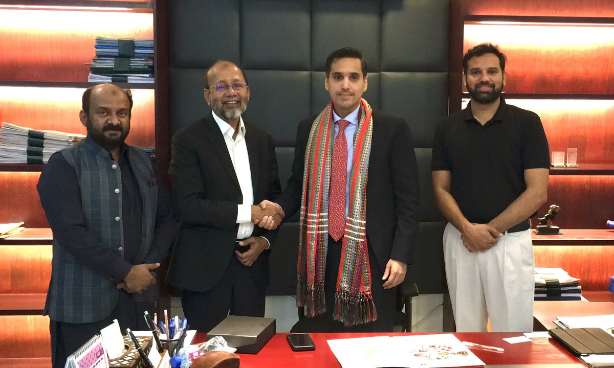 HANDS_Welfare's tweet image. Respected Chairman HANDS Foundation, Dr. Sheikh Tanveer Ahmed, held a meeting with Mr. Asadullah (PAS), Chief Executive Officer of the Punjab Rural Municipal Services Company (PRMSC), Government of Punjab, to explore potential collaboration opportunities between #HANDS and #PRMSC