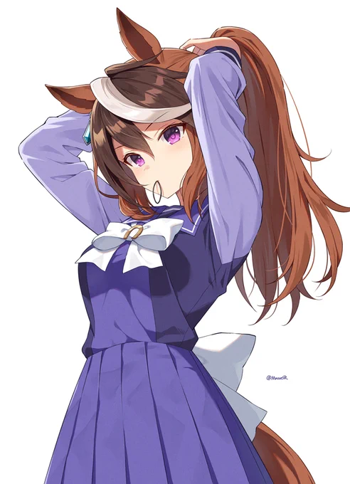 会長のポニテ好き #ウマ娘 #umamusume