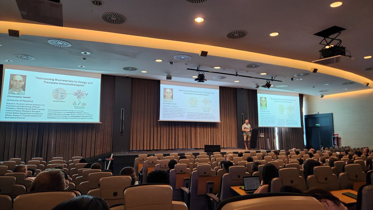 Dr. Christopher M. Jewell (@jewellbioe) on Twitter photo Great time this week seeing brilliant science, catching up with friends, and meeting new ones <a href="/GordonConf/">Gordon Research Conferences</a>! Thanks to <a href="/LolaAdefeso/">Lola Adefeso</a> and <a href="/keselowsky/">Benjamin Keselowsky</a> for the invite to share my work and career in biomaterials, and also Adam and ChatGPT for the hilarious intro... 🤣 Great time this week seeing brilliant science, catching up with friends, and meeting new ones <a href="/GordonConf/">Gordon Research Conferences</a>! Thanks to <a href="/LolaAdefeso/">Lola Adefeso</a> and <a href="/keselowsky/">Benjamin Keselowsky</a> for the invite to share my work and career in biomaterials, and also Adam and ChatGPT for the hilarious intro... 🤣