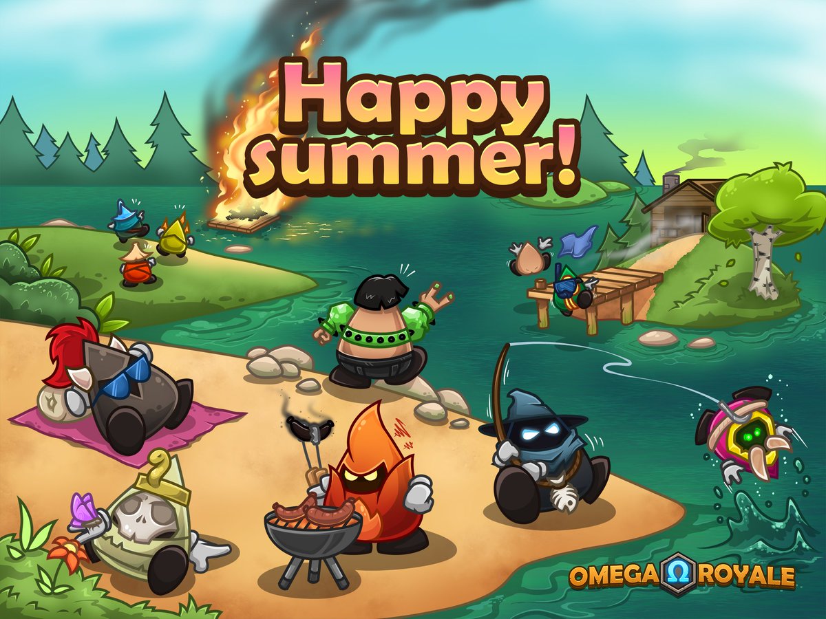 ☀️ The Tower Pop team has been recharging with some well-earned summer break – but we’re soon back in full swing with exciting new updates for Omega Royale!

Hope you're all having a great summer – stay tuned and stay sharp! 🌴⚔️ #OmegaRoyale #TowerPop #SummerMode
