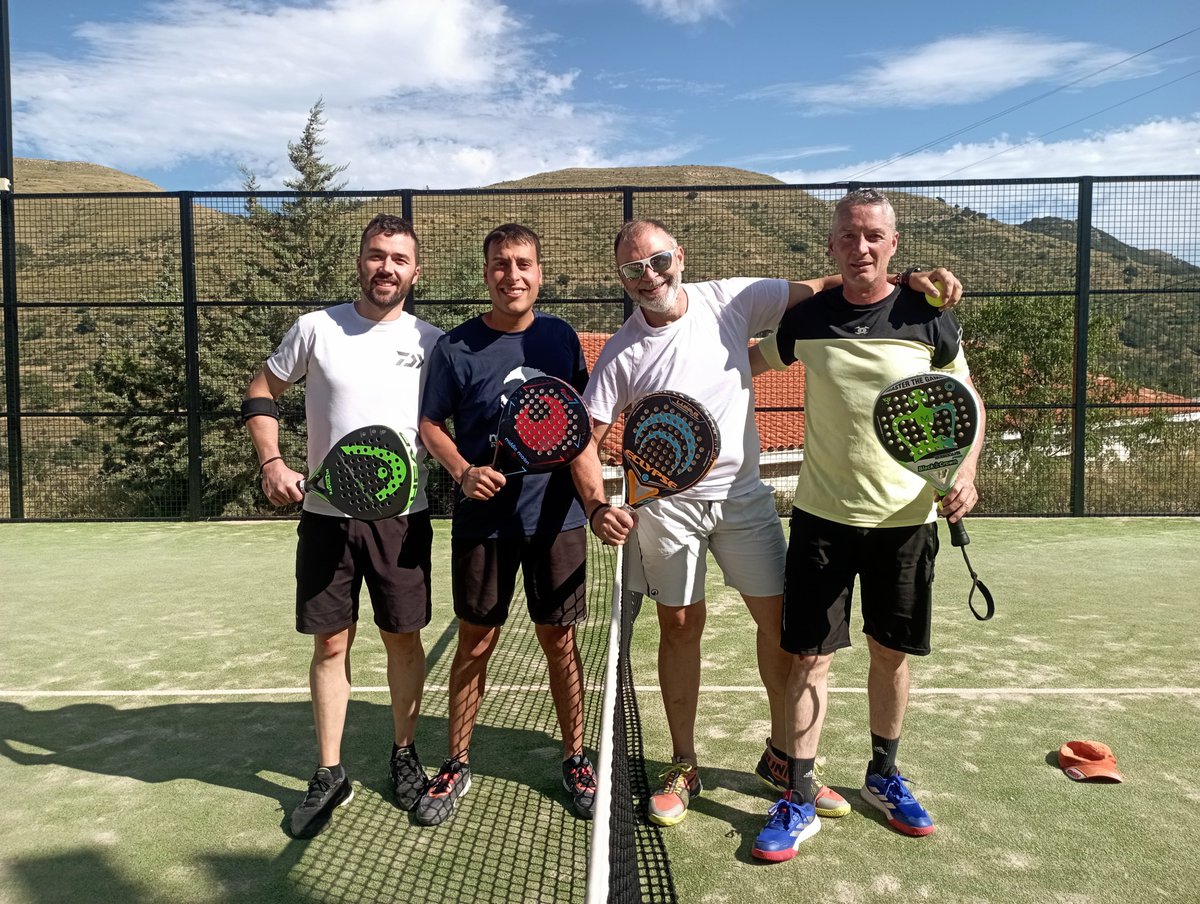 Com_Maestrazgo's tweet image. 🎾🎾 El pádel reina en el Maestrazgo con el quinto torneo comarcal

👉 Mirambel ha acogido la edición este fin de semana

🏆 La pareja de Castellote, Diego y Gabriel, consiguieron alzarse con el torneo

📲 Más información: facebook.com/ComarcaMaestra…