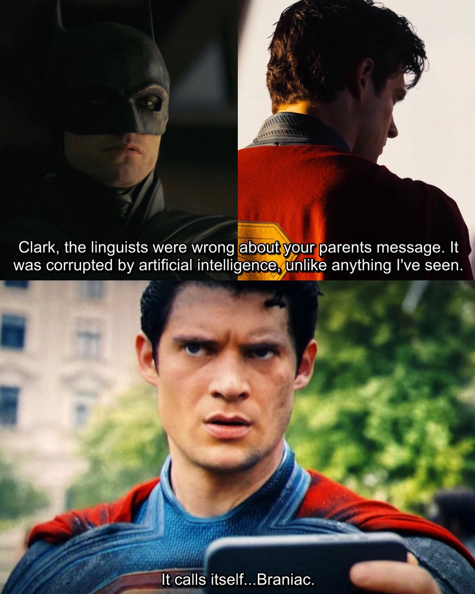 blurayangel's tweet photo. This would be the most insane villain reveal and Superman Batman crossover! BRANIAC 😮‍💨🔥

#Superman https://t.co/5MuAfcBDrE