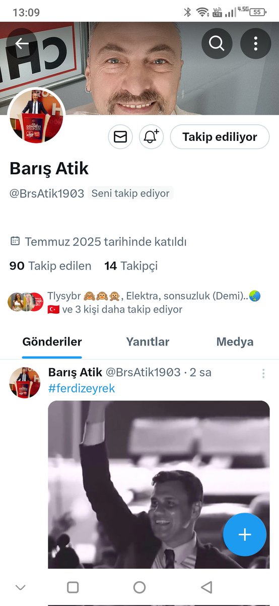 #FF_Special 

Kurtuluş yok tek başına Ya hep beraber Ya hiç birimiz ✊🫶🇹🇷

Barış arkadaşımızın 2 hesabı kapatılmış
Yeni oluşturmuş olduğu hesap için tüm dostlarımdan  gerekli desteği bekliyorum 🙏

Küçük hesabı büyütmek  bizim elimizde 🥳😇