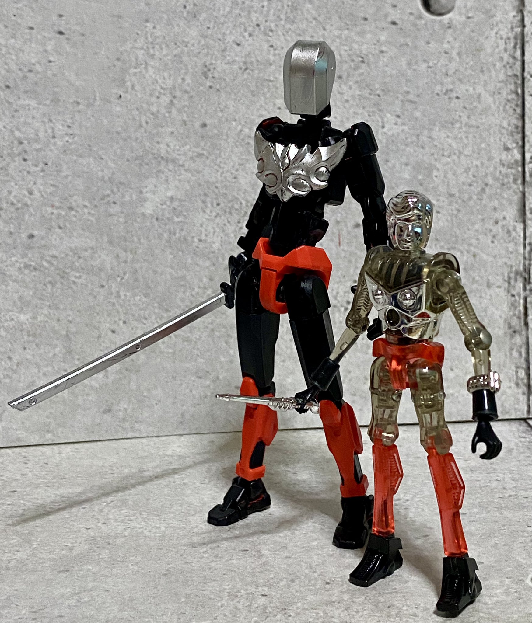 ミクロマン12 復刻版ミクロマン M122 マイケル 展示中 in Museum of rock54