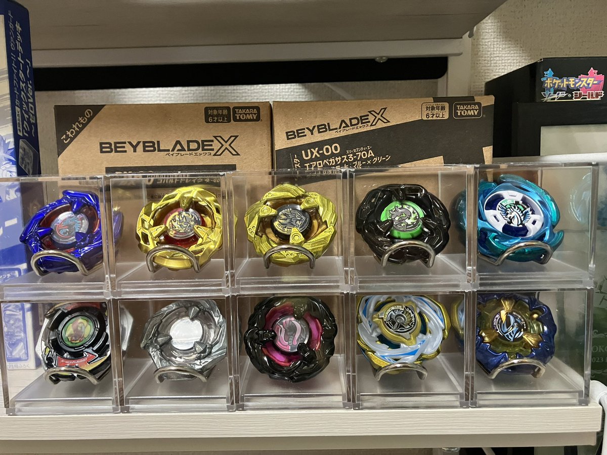 歴代レアベイゲットバトルのレアベイ 並べるとかっこいいなぁ