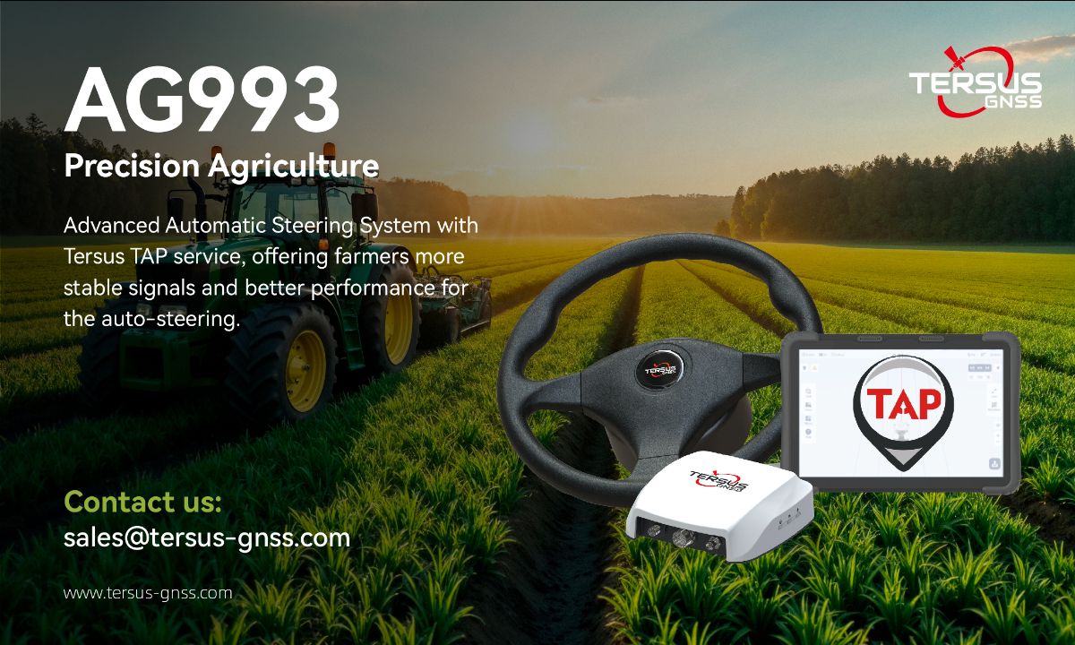 Precision Takes the Wheel, New AG993 Auto-Steering System is Here!