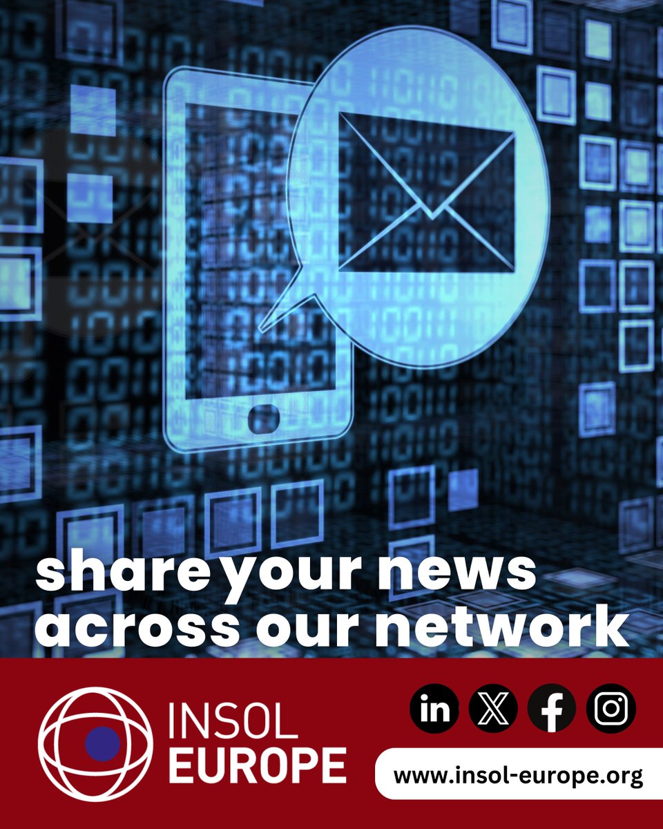 📌 INSOL Europe is the perfect place! Our community, including over 5,000 LinkedIn followers, offers an excellent platform to feature your industry insights, accomplishments, or projects.

We'd love to hear what you're working on!
🌐 insol-europe.org/contact

#INSOLEurope