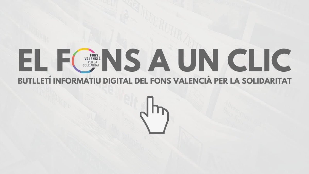 Fons Valencià per la Solidaritat (@fonsvalencia) on Twitter photo 📣EL FONS A UN CLIC
🗞️El butlletí informatiu digital del <a href="/fonsvalencia/">Fons Valencià per la Solidaritat</a>
🔍Consulta l’actualitat del Fons Valencià per la Solidaritat amb el butlletí número 40, corresponent al mes de juliol de 2025, a través del següent enllaç:
👉bit.ly/4m2D6px 📣EL FONS A UN CLIC
🗞️El butlletí informatiu digital del <a href="/fonsvalencia/">Fons Valencià per la Solidaritat</a>
🔍Consulta l’actualitat del Fons Valencià per la Solidaritat amb el butlletí número 40, corresponent al mes de juliol de 2025, a través del següent enllaç:
👉bit.ly/4m2D6px