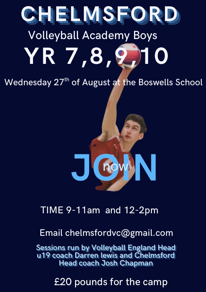 Exciting opportunity Volleyball camp