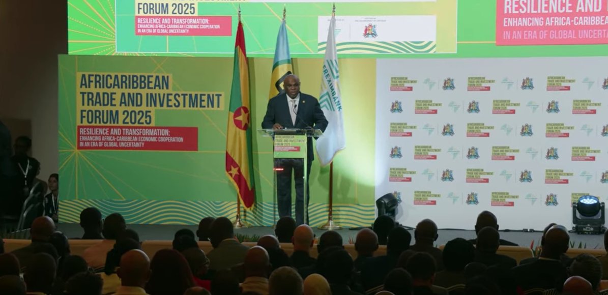 In only three years, <a href="/afreximbank/">African Export-Import Bank - Afreximbank</a> has taken #AfriCaribbean ties from aspiration to action.

13 of 14 independent <a href="/CARICOMorg/">CARICOM: Caribbean Community</a> states are now partners. $3B committed by the Bank. A $200M Africa Trade Centre in #Barbados. Billions secured for projects across #Grenada, #Suriname,