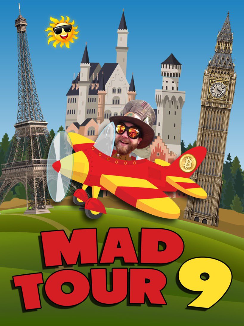 #Bitcoin price chilling at $118,000

#MadTour9 continues…