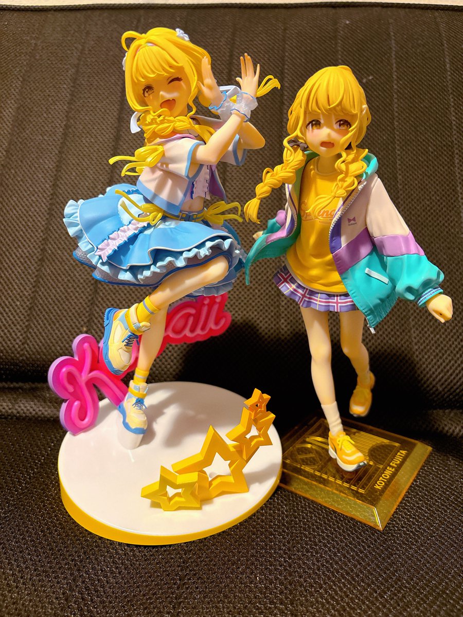 PLUMと世界一可愛い私ver藤田ことねのフィギュアが揃ったので開封