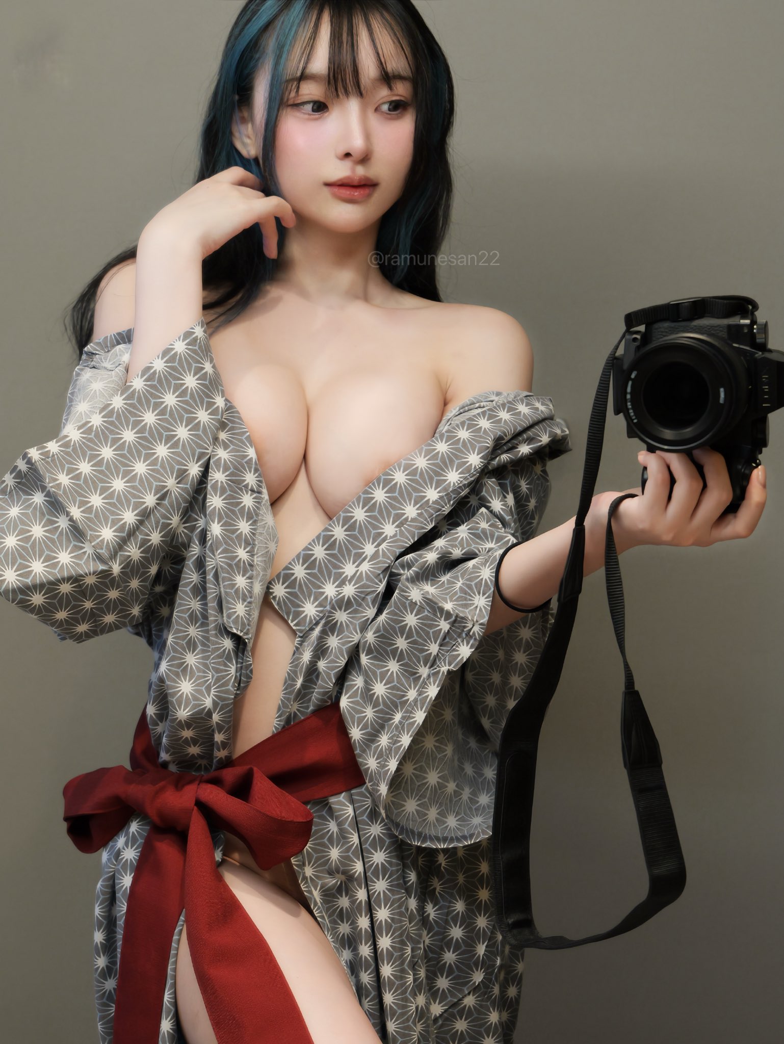 はらり…おはだけ、イイ女？｜らむねさんramunesan22