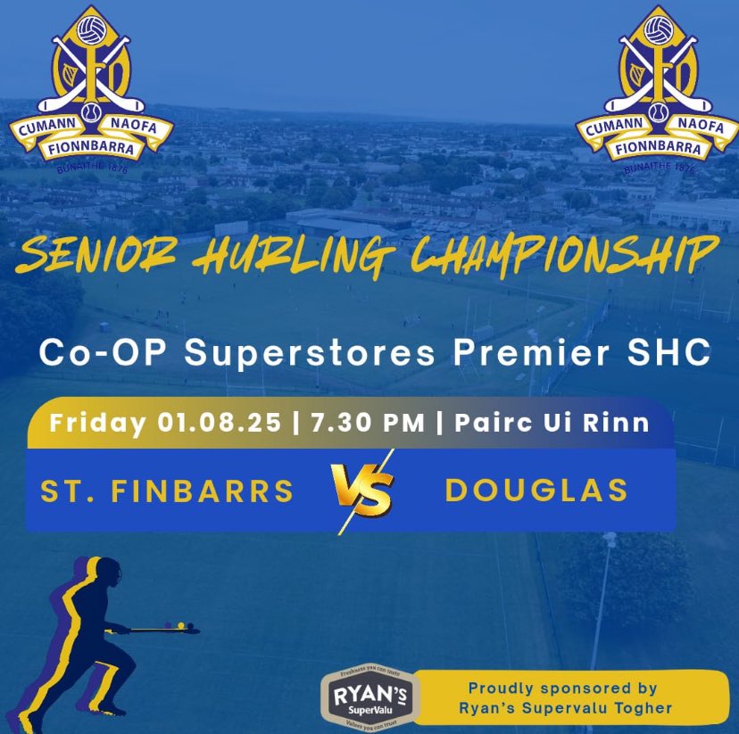 🔵🟡🔵   Senior Hurlers have their first Championship outing this Friday night   🔵🟡🔵