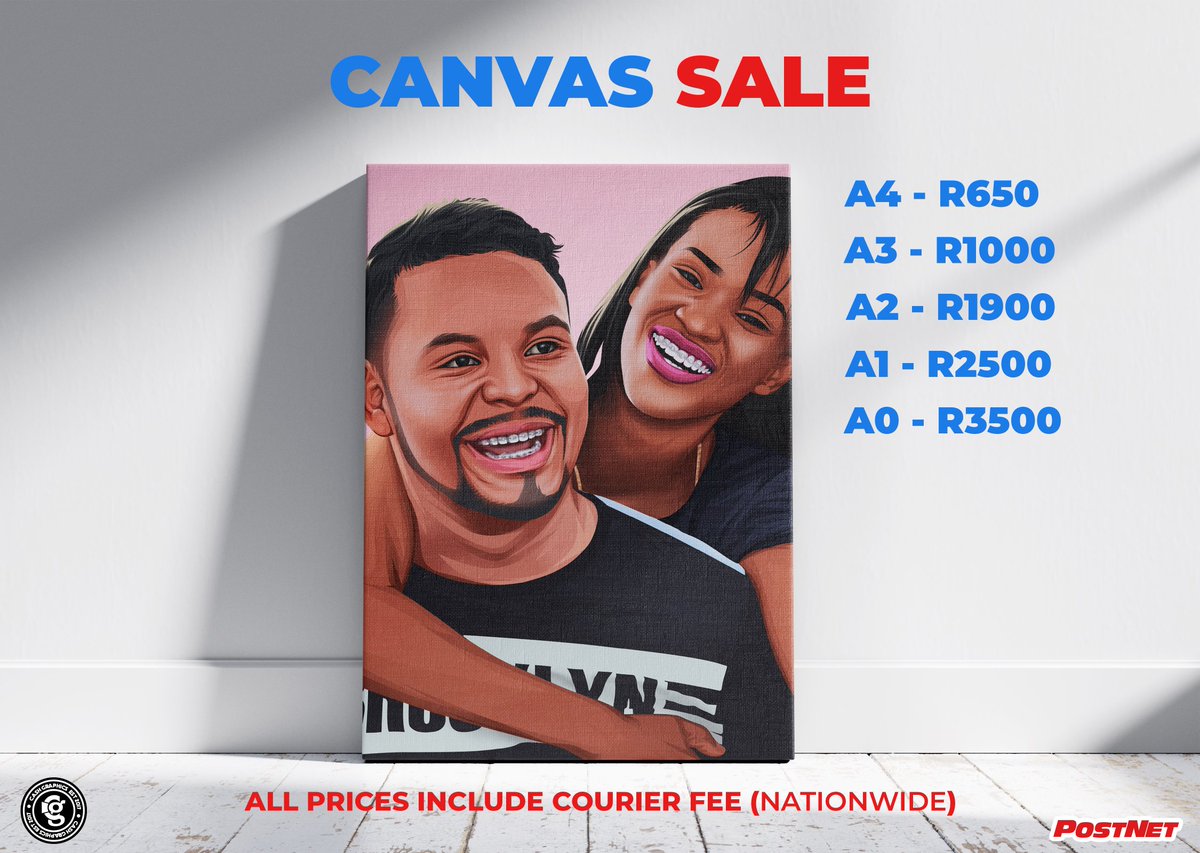 CashGraphicsSA's tweet image. CANVAS SALE📣📣
WhatsApp: 0608478574
#TrendingNow
