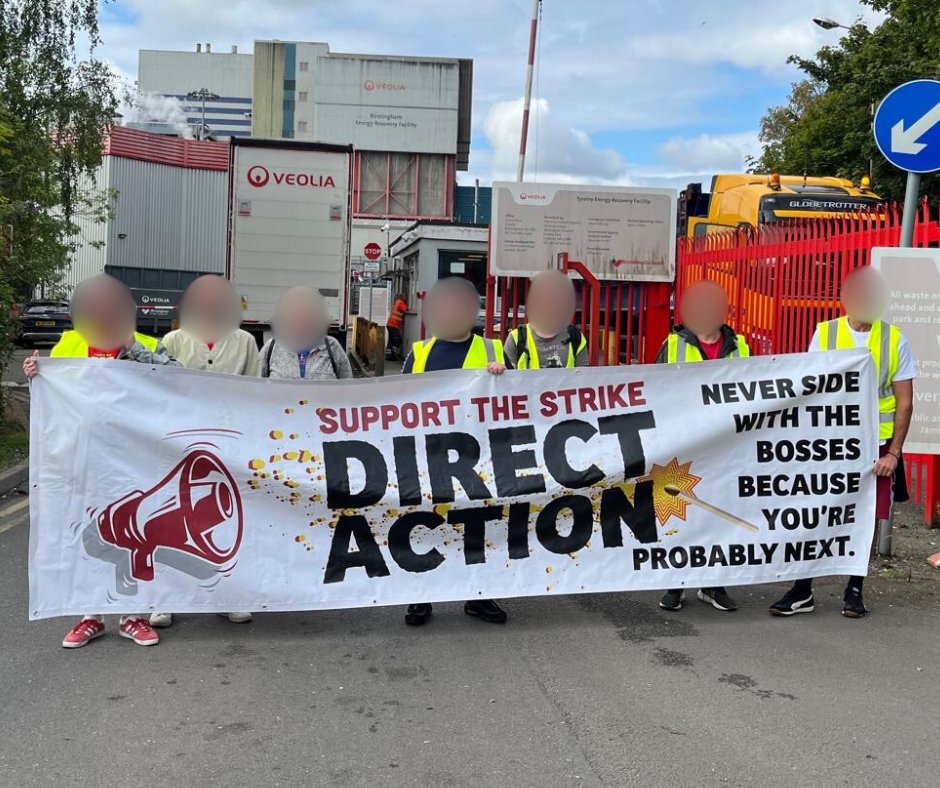 Unite For A Workers' Economy (@uniteeconomy) on Twitter photo Bin lorries are being delayed from tipping their waste at Tyseley incinerator, we're hearing.
Activists are protesting <a href="/BhamCityCouncil/">Bham City Council</a>'s total failure to resolve the bin dispute.
The council needs to return to the table and deliver a deal. Bin lorries are being delayed from tipping their waste at Tyseley incinerator, we're hearing.
Activists are protesting <a href="/BhamCityCouncil/">Bham City Council</a>'s total failure to resolve the bin dispute.
The council needs to return to the table and deliver a deal.