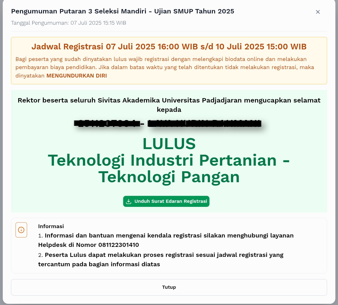 matchaaa2_'s tweet image. it's okey, aku keterima tekpang unpad ❤️