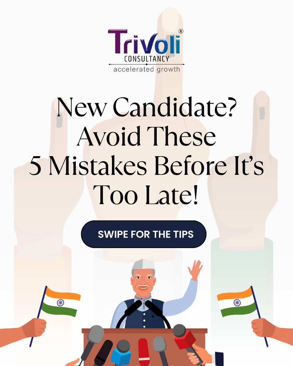 TrivoliConsult's tweet photo. New in politics? 🎯
Avoid the 5 mistakes most first-time candidates make.
Strategy wins — not just symbols.

📞 Call us now...! https://t.co/GSNMoAQ6a5