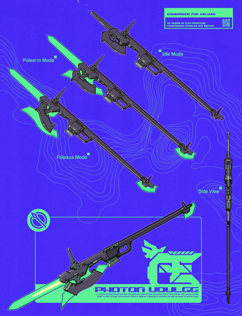 weapon design commission for aelias!