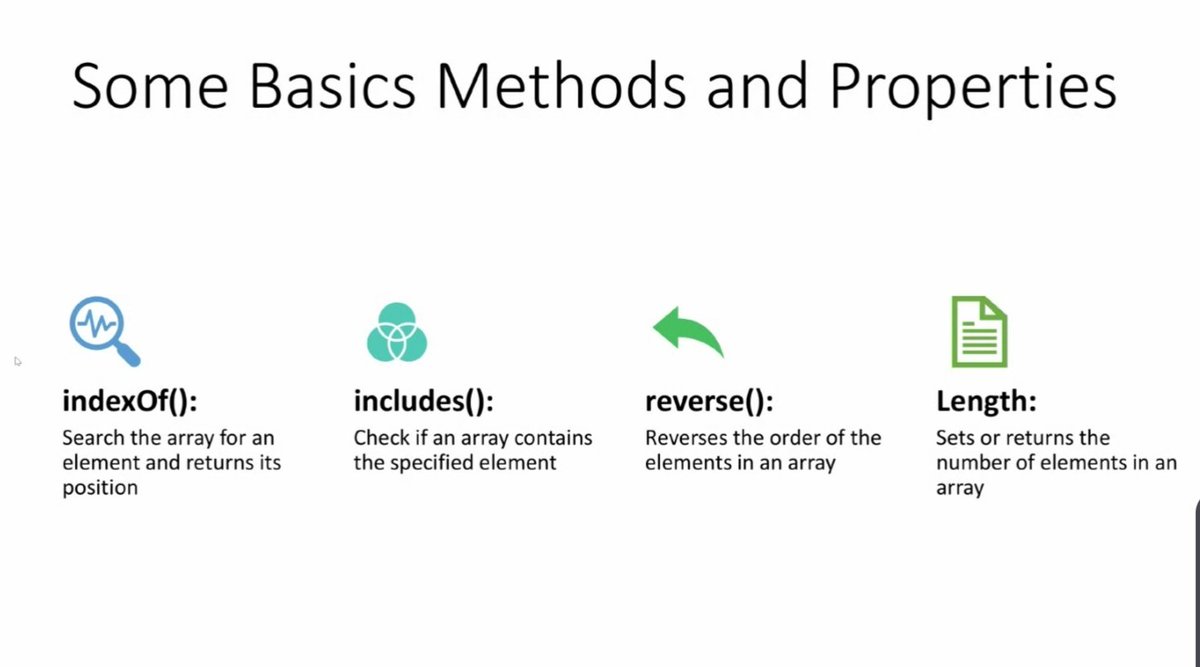 N_Yaghoubi's tweet image. In today’s #JavaScript class, we explored #objects and learned key #array methods like push, #pop, shift, and #indexOf.
Deeper understanding leads to smarter code. 🚀
@E_Ehrari
@f_forough 
@CodeToInspire 
#FrontEndDevelopment 
#WebDesign 
#AfghanGirlsCode 
#Coding 
#CodeNewbie