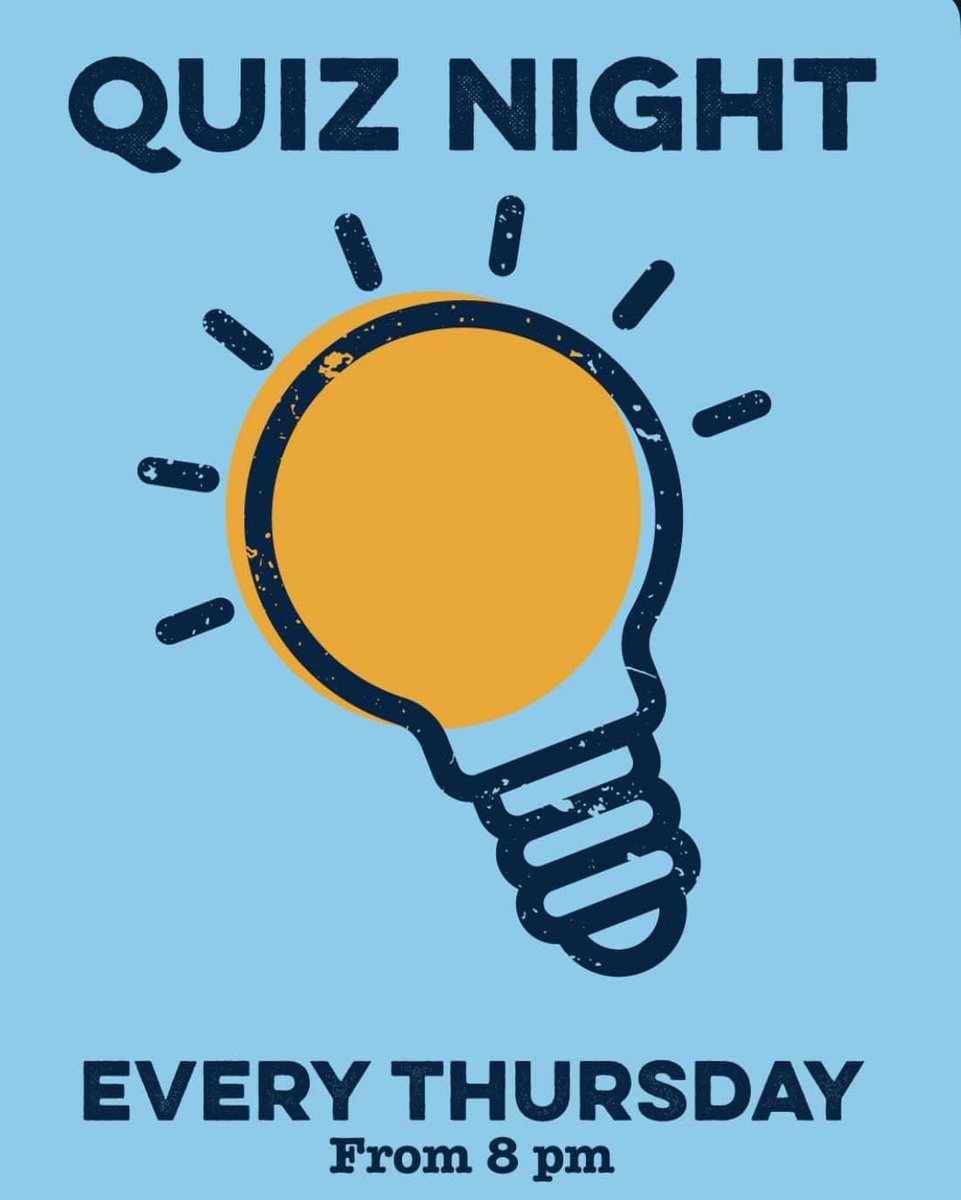 No idea where time is going but it’s the last quiz of July tomorrow. Give me a shout if you need a table reserved 😊