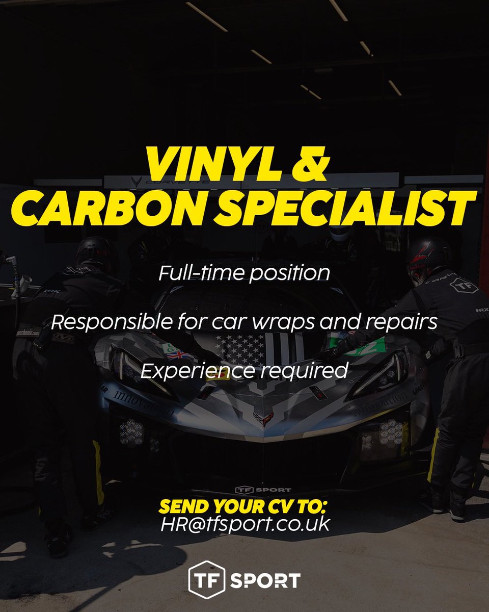 🚨 TF SPORT IS HIRING!

We’re looking for experienced and passionate team members to join our crew 😊

Swipe through the slides to see which positions are available and how to apply 📬

#TFSport