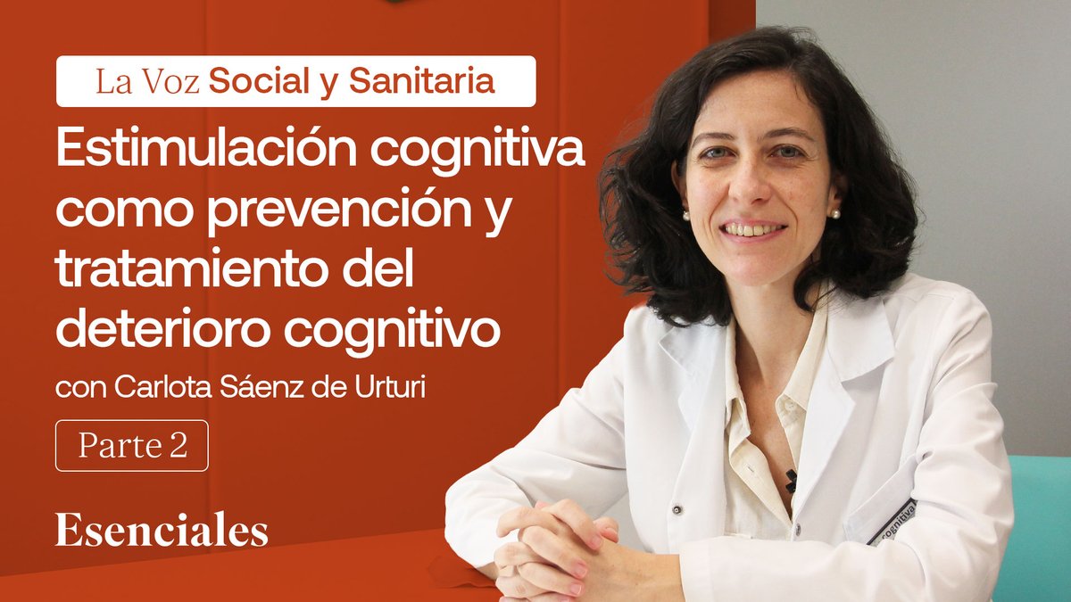 🎧 Ya disponible la segunda parte del episodio de #LaVozSocialYSanitaria: Estimulación cognitiva como prevención y tratamiento del deterioro cognitivo con Carlota Sáenz de Urturi de <a href="/CognitivaUM/">CognitivaUM</a>.  

▶️ Escúchalo aquí: youtu.be/hqtzdFEipR8?si…
