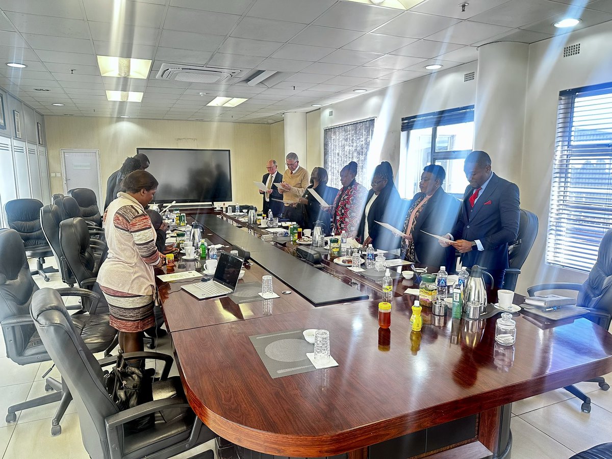 🖊️ #HappeningNow | The TIMB Board of Directors, Executive and Management have signed the Zimbabwe Anti-Corruption Commission (ZACC) Integrity Pledge, a commitment to ethical leadership, transparency and good governance.

As patriotic Zimbabweans and public officials, they