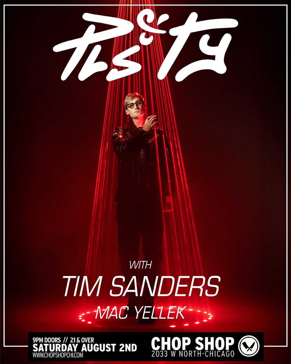 🚨 BOGO ALERT! Catch PLS&amp;TY with Tim Sanders and Mac Yellek at Chop Shop this Saturday, August 2!

Buy one ticket, get one FREE—Yes, free. Tag your +1 below!

Grab yours now: link.dice.fm/p6ca825348d4