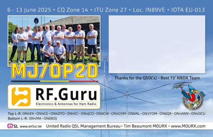 DX_World's tweet photo. QSL preview - MJ/OP2D

https://t.co/9JiDDafxZJ https://t.co/1SYn46cbGd