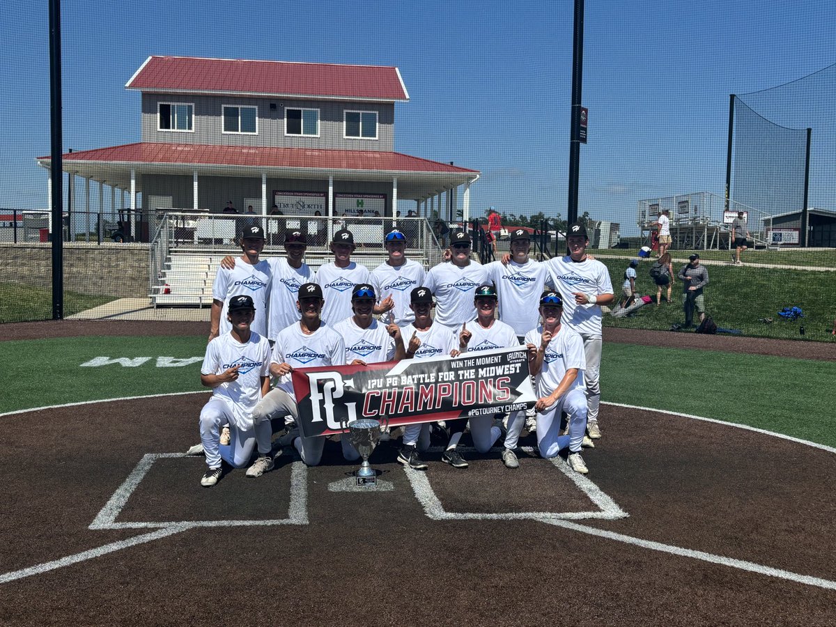 Can’t end this any better. National Champions in Georgia last week and to end their travel ball careers, the 17U Perfect Game Battle for the Midwest Champions in Iowa.  They are the greatest. Love these guys! It’s been an honor to coach you.
