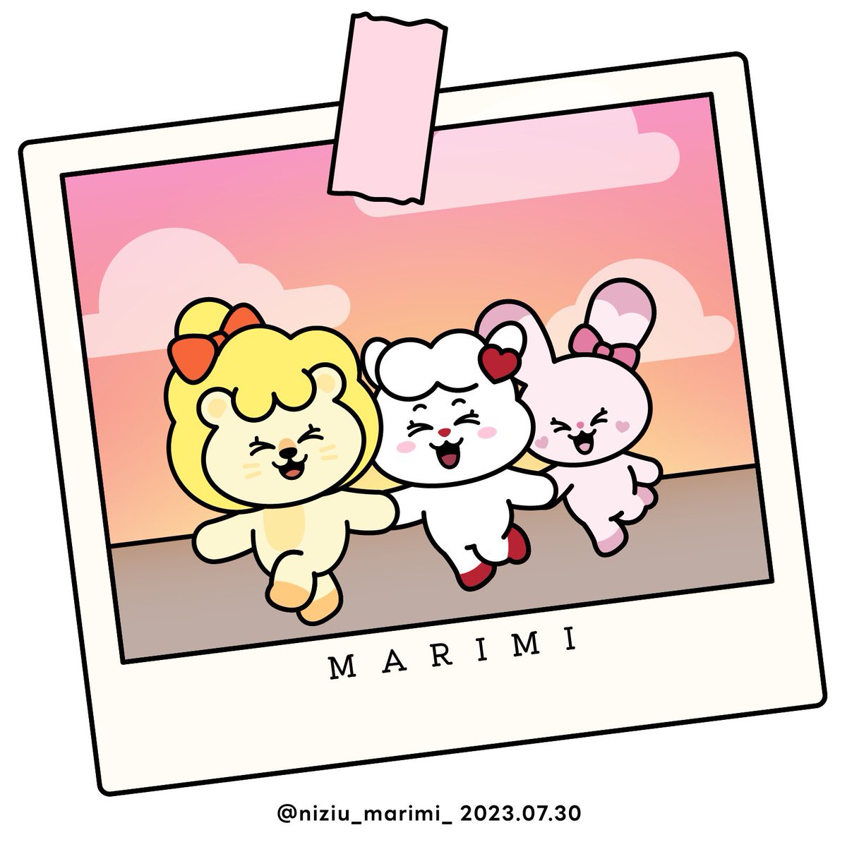 niziu_marimi_'s tweet photo. 最近バタバタしててなかなかツイートもできてないけども、今日はマリミの日🧡❤️🩷
3人とも、6年前の今日虹プロを受けてくれて本当にありがとう🥹
3人の才能を逃さずにしっかり見抜いてくれたパークさんにも感謝〜✨
#マリミの日
#NiziUfanart https://t.co/1X8NV1fvUH