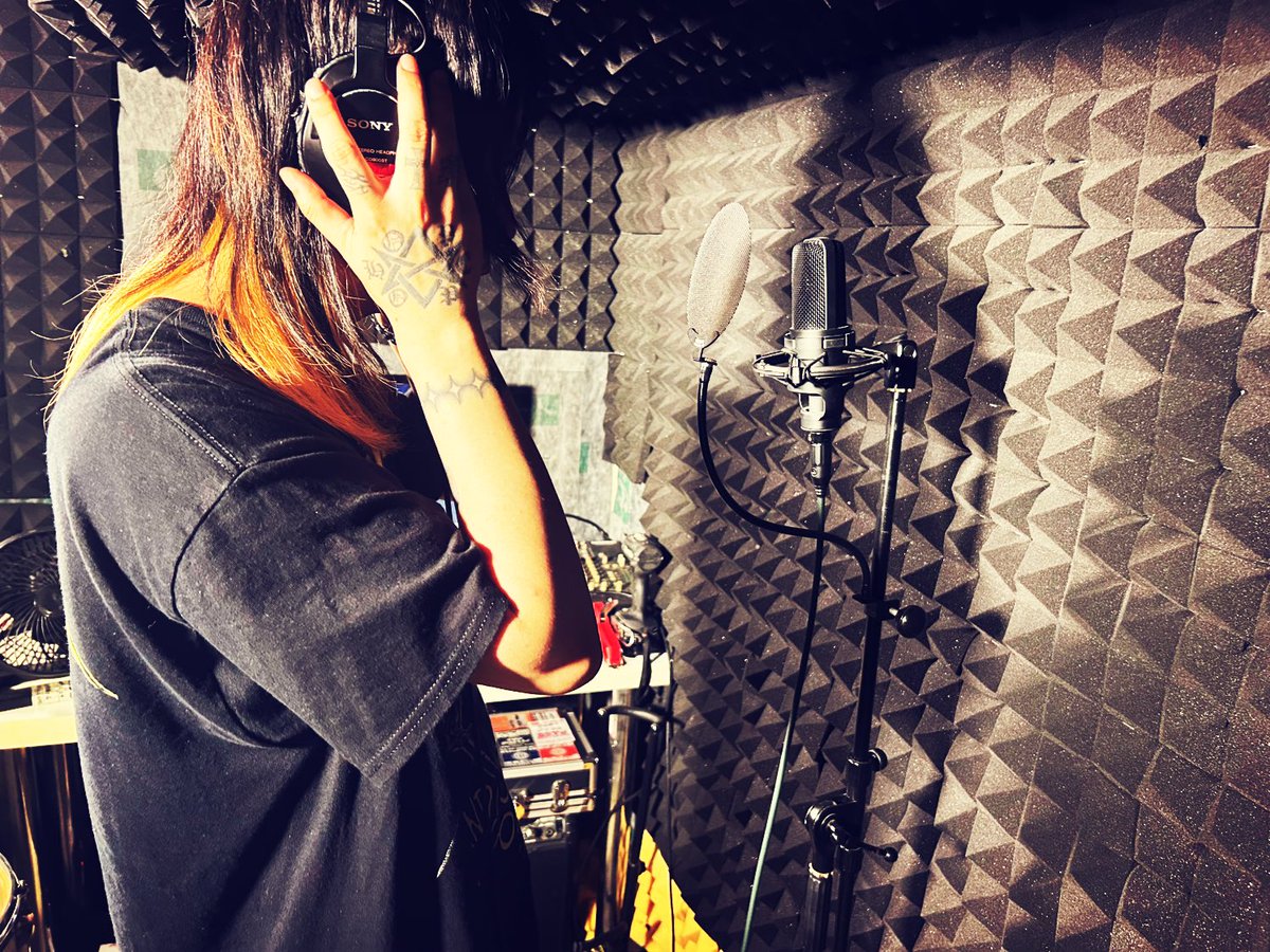 仙台でレコーディング1日目🎤🎧