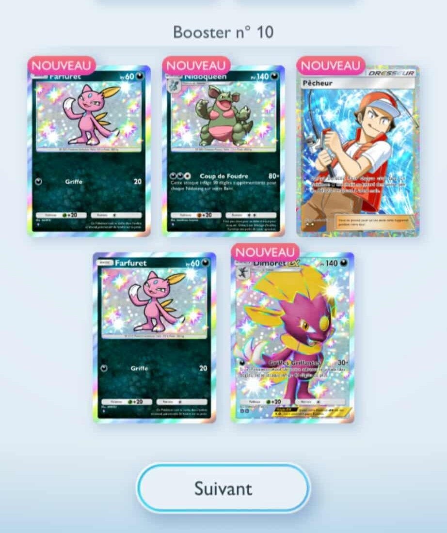 Seb_cest__moi's tweet photo. @Gooner946 @PokemonTCGP_FR Premier godpack de mon côté aussi je compatis https://t.co/zbS9JE9CFE