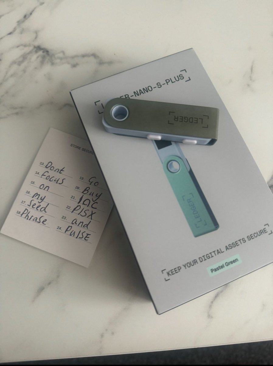 Guys as prices are going up and wallets are getting fatter always remember to update your security with <a href="/Ledger/">Ledger</a>  and <a href="/Trezor/">Trezor</a> 

Only on #PulseChain 

(Ps dont forget about HEX aswell)