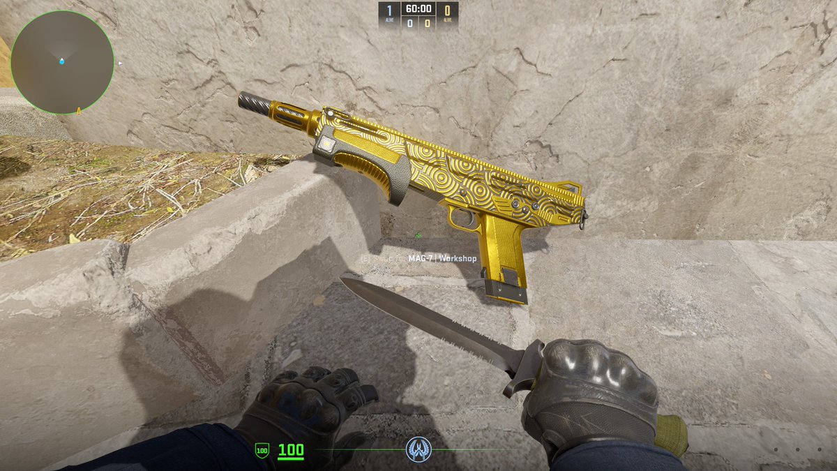 Sup Guys?😀My new skin for <a href="/CounterStrike/">CS2</a> 

MAG-7 | Golden Strike
steamcommunity.com/sharedfiles/fi…